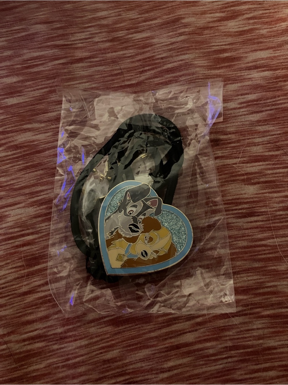 Lady and the tramp cast member lanyard NWT
